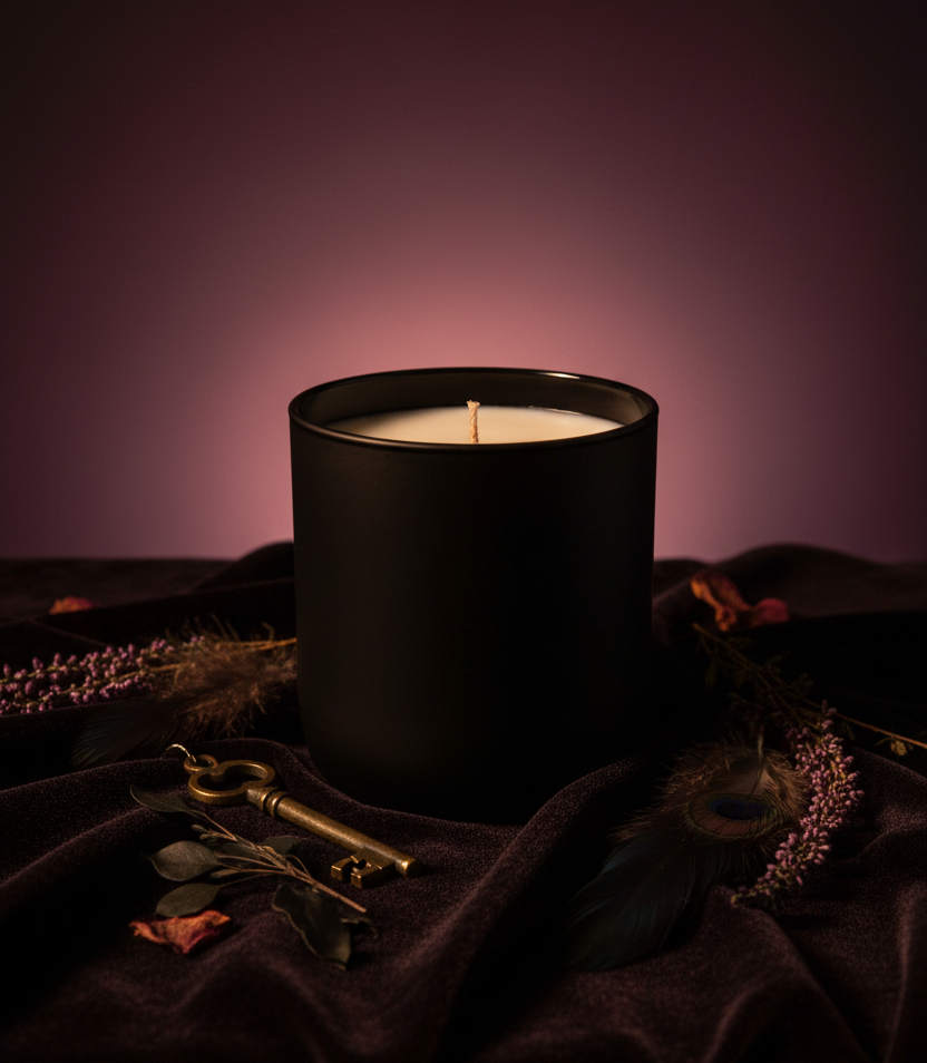Heather Obscura — Matte Black Boudoir