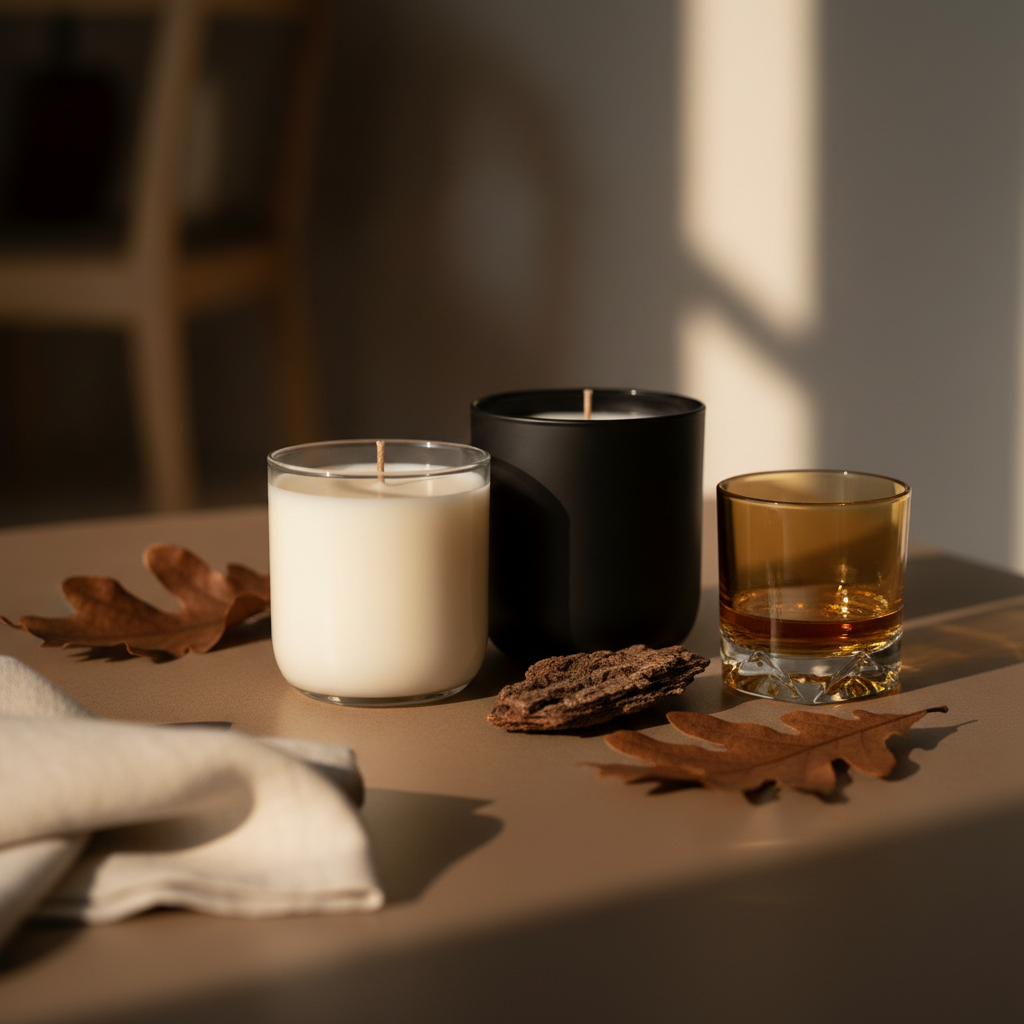 Teak Reserve – Both Candles, Natural Light