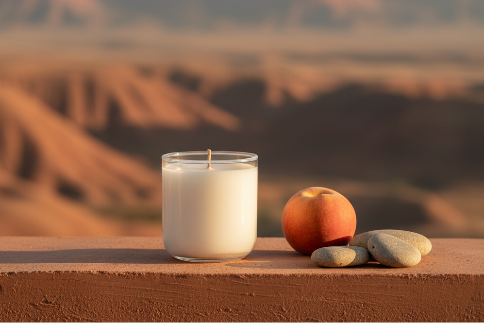 Terracotta Canyon Ledge — Clear Vessel